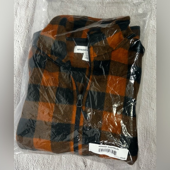 Women's Classic-Fit Long-Sleeve Quarter-Zip Polar Fleece Pullover Jacket Size S - Picture 3 of 7